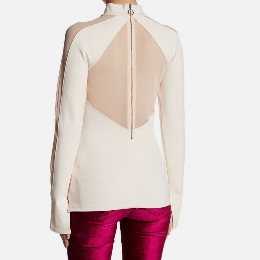 Free People Mesh Inset Top - Picture 2 of 4